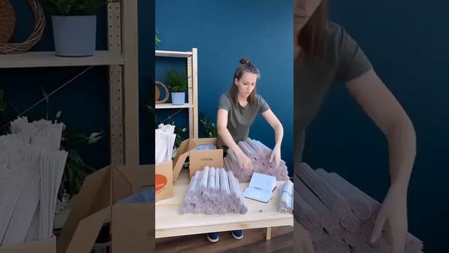 Корзины из бумажной лозы. Экоидеи для дома