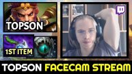 TOPSON Signature Monkey King with First Item Diffusal Blade — STREAM with FACECAM