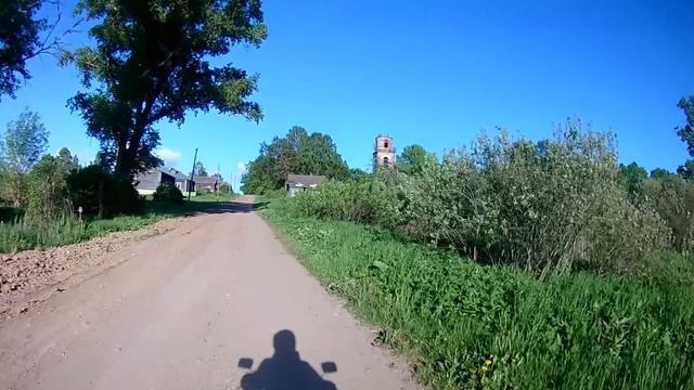 Дальняк на мопеде альфа, 5 дней автономно, 700км, Ивановская область, Юрьевец. 1