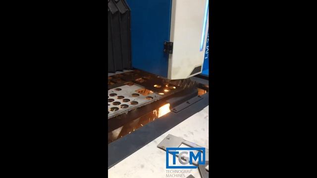 Резка cтали 10 мм на лазере Senfeng