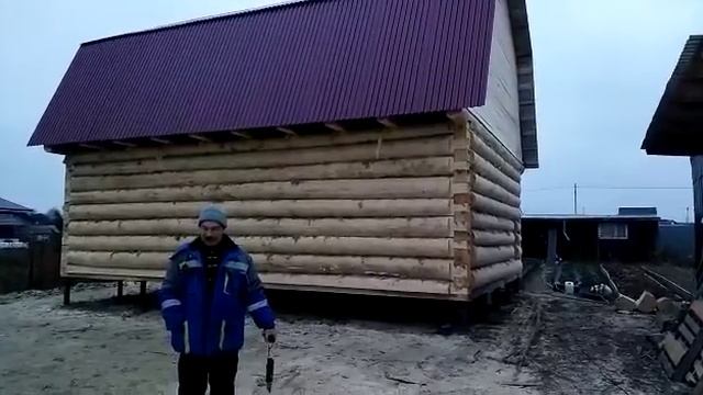 Октябрь 2022: Видеоотзыв на заказ сруба от компании "СрубБаниДома"