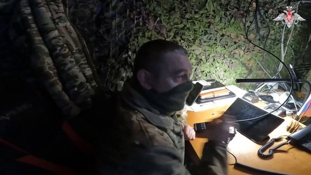 Боевая работа морских пехотинцев ЧФ