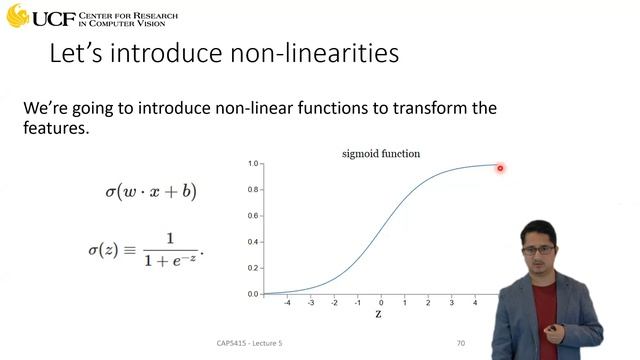 Lecture 5.11 - Introduction to Neural Networks [Introduction to Non linearities]