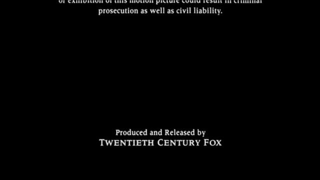 20th Century Fox closing logo - Bye, Bye Love (1995) (HD)