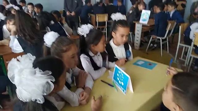 Кунграт 34-мектеп "Zakovat kids" intellektual oyini.