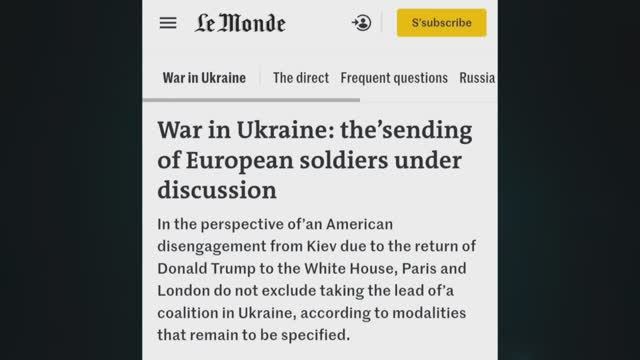 25.11 Макрон/Стармер: Войска на Украину. Победа антиглобалистов в Румынии. Украина: мораль низка.