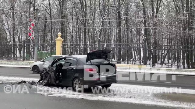 ДТП произошло на проспекте Гагарина в Нижнем Новгороде