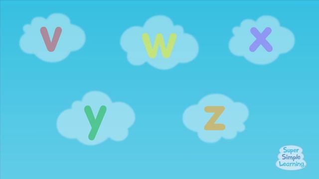 The Super Simple Alphabet Song (Lowercase) _ Super Simple ABCs