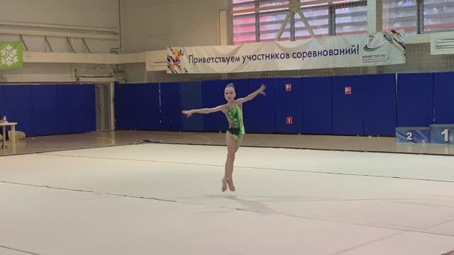 Соревнования Сони Солдатовой по художественной гимнастике. 10.11.2024