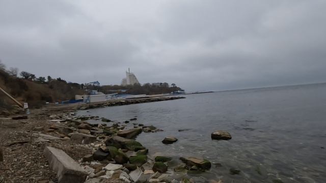 Анапа Бетонный пляж, пляж Высокий берег 27.11.2024 (3)