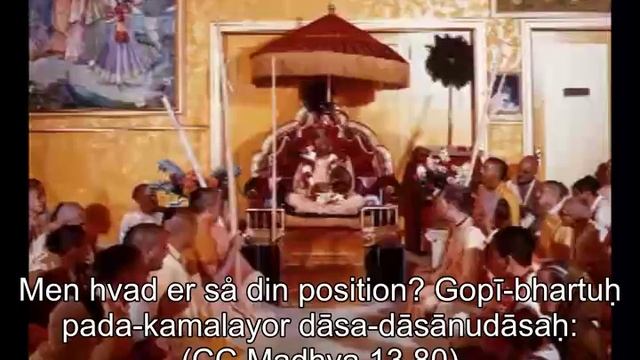 Prabhupada 0737 Det første trin i åndelig viden jeg er ikke denne krop