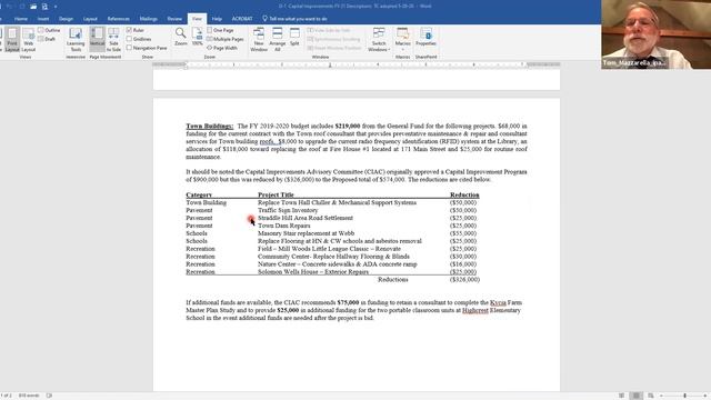Town Council Meeting - August 3, 2020