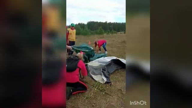 Районный турслет, команда МДОУ "Коптеловский детский сад"