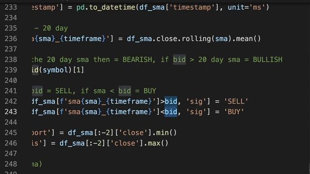 06-1. Coding SMA Indicator