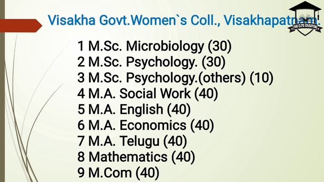 AU AFFILIATED COLLEGE'S LIST FOR AUCET WEB OPTION'S #AUCET #ANDHRAUNIVERSITY