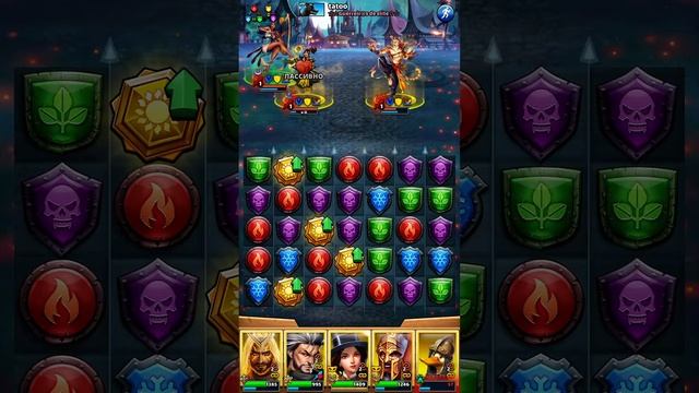 Тест обороны с Уиллоу Empires and puzzles