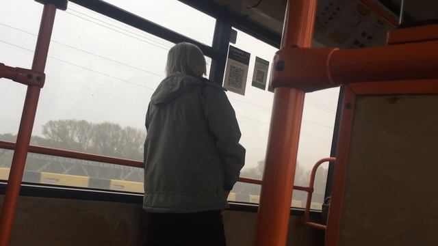Поездка на автобусе МАЗ-107 маршрут 15а