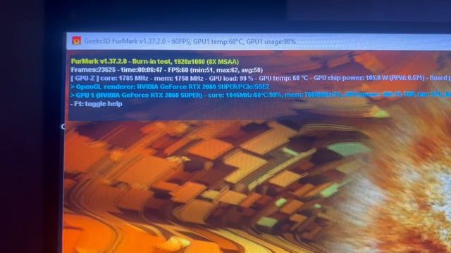 Furmark R5 2060S FHD