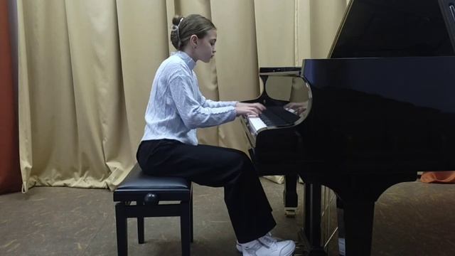 С. Майкапар "Бурный поток". Исп. Воляник Дарья