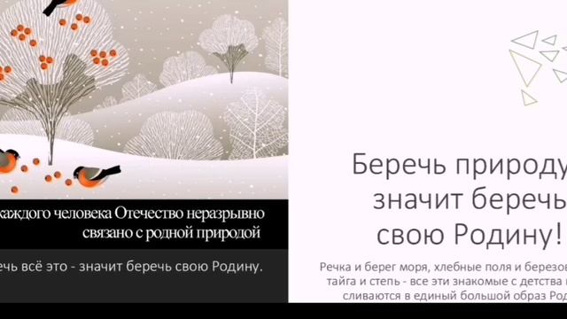 Экологическая безопасность. Береги природу