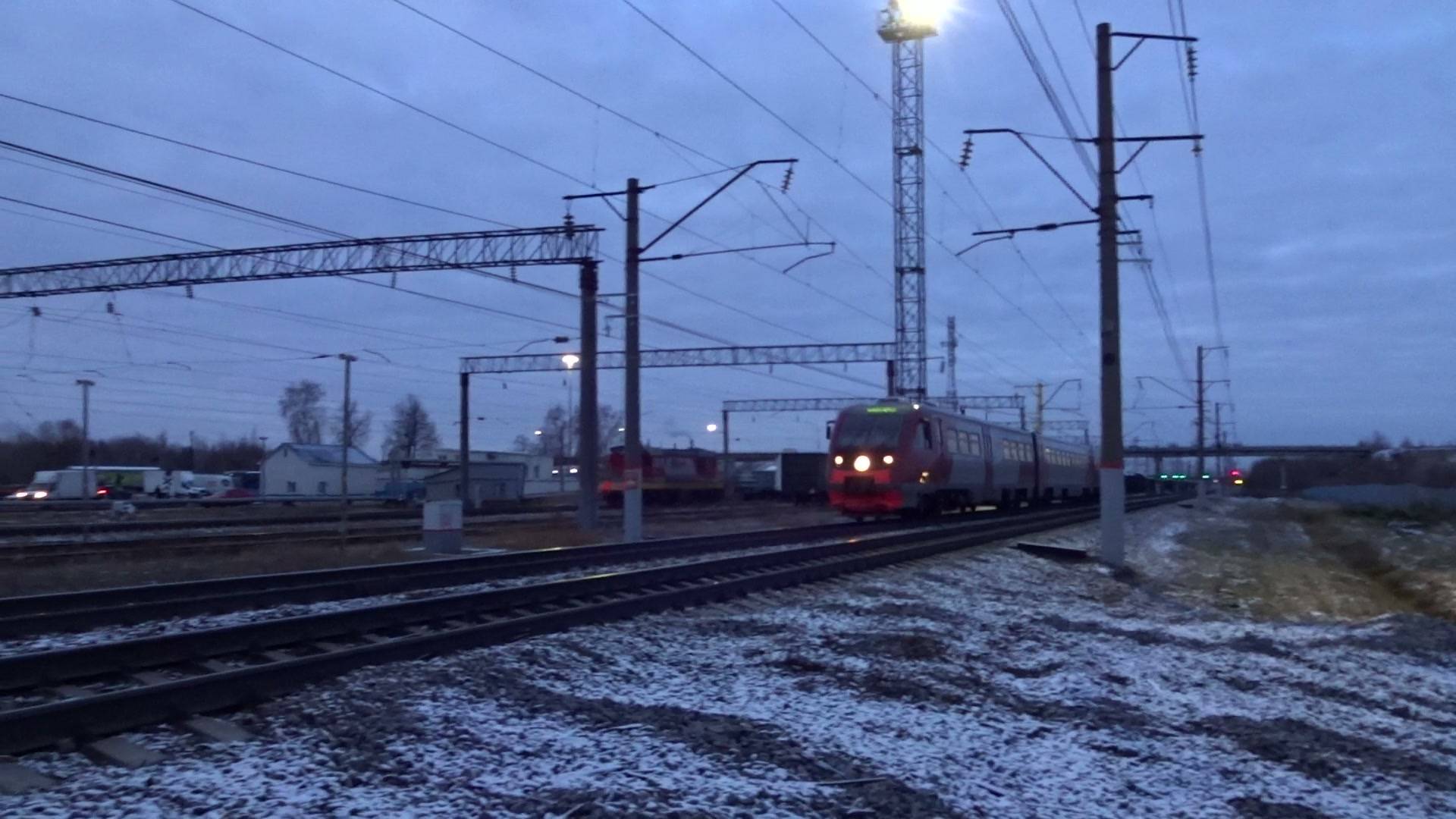 Рельсовый автобус РА2-043 сообщением Павлово (ст. Металлист) - Нижний Новгород