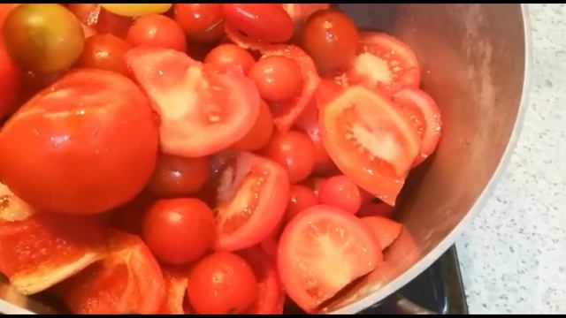 I Finally Made Tomato Soup From My Harvest ,Its Really Amazing