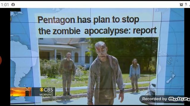 May 15, 2014 Pentagon zombie apocalypse. 2021 Vaccinated? makes sense