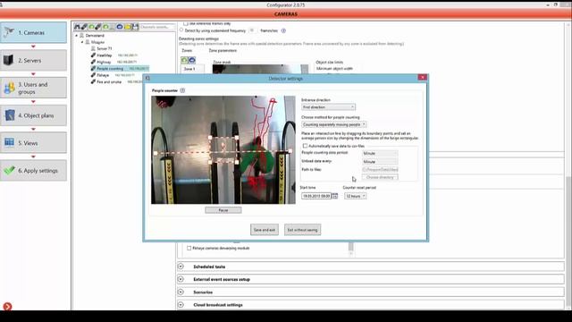 Macroscop People Counting Module