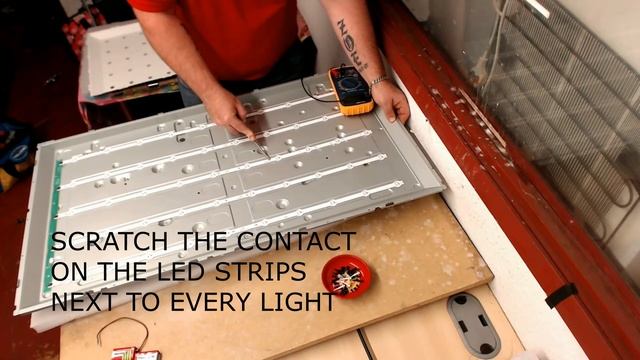 LG 42LN540 FAULTY BACKLIGHT FIX TUTORIAL