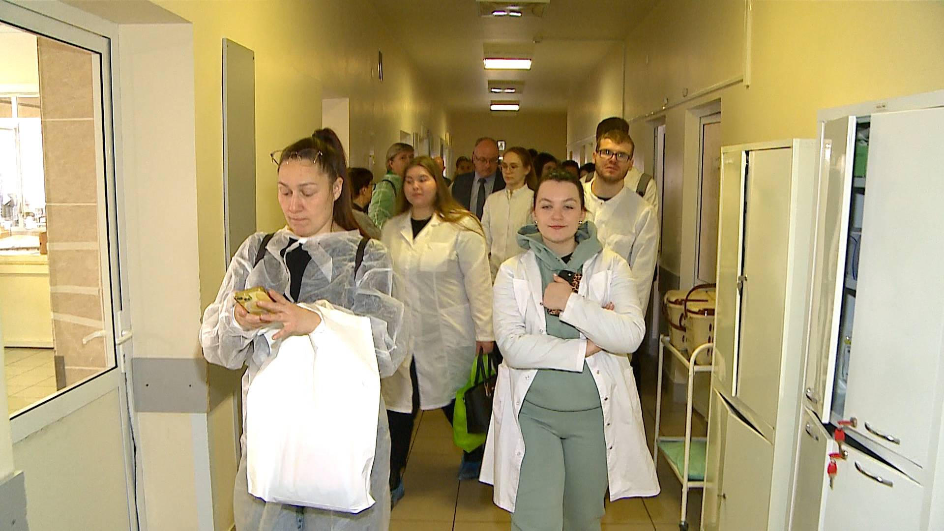 (Рыбинск-40) РЫБИНСК ПОСЕТИЛИ БУДУЩИЕ МЕДИКИ