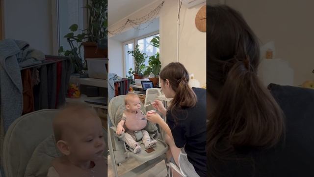 Мое утро с 10 месячным  малышом