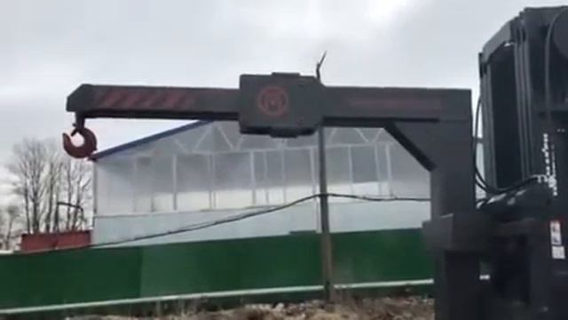 Гидравлическая кран-балка для погрузчика