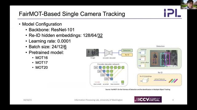 Семинар ICCV2021 по многокамерному отслеживанию нескольких человек. Часть 2