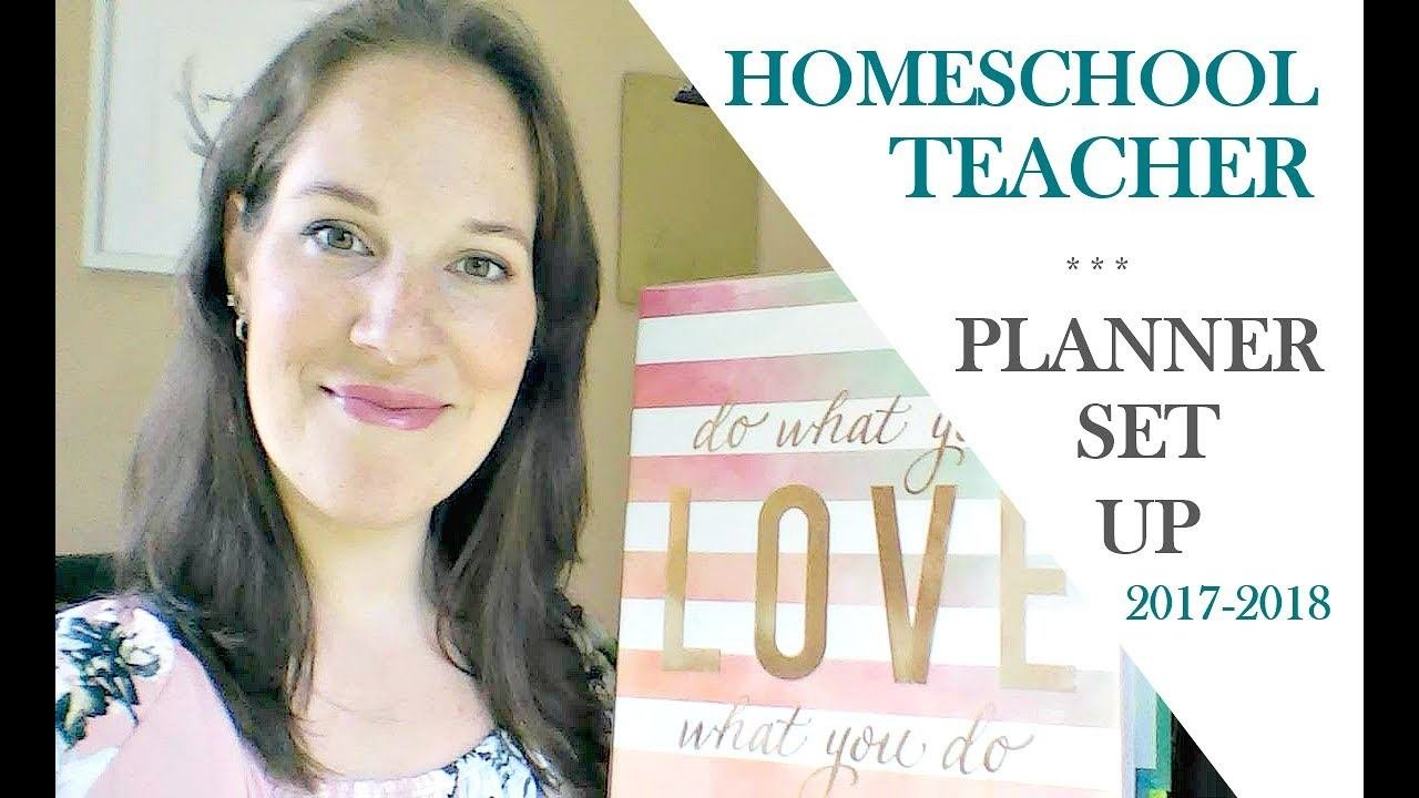 HOMESCHOOL PLANNER ORGANIZATION || 2017-2018