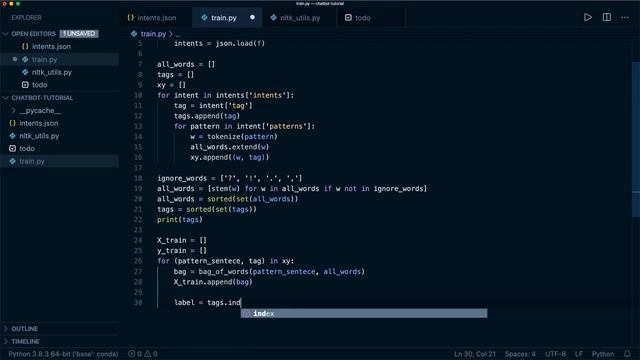 Chat Bot With PyTorch - NLP And Deep Learning - Python Tutorial (Part 2)