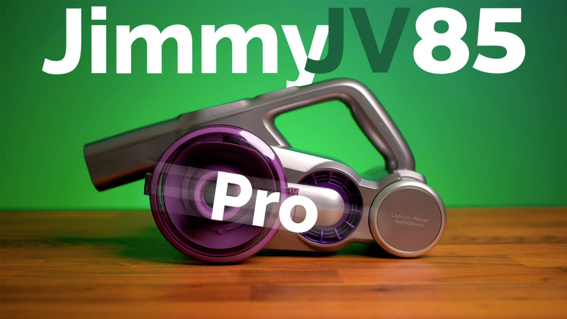 Jimmy JV85 Pro — мощный мотор и много насадок! Тестируем складной вертикальный пылесос