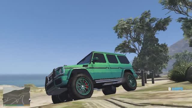 Mercedes Benz G65 такой гелик есть только у маги в GTA 5,