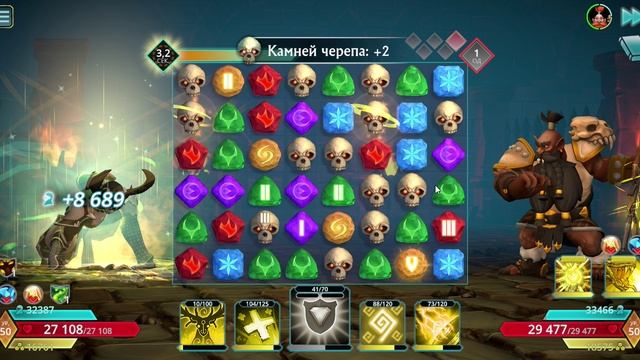 Puzzle Quest 3 - Dok vs Gustav (f)