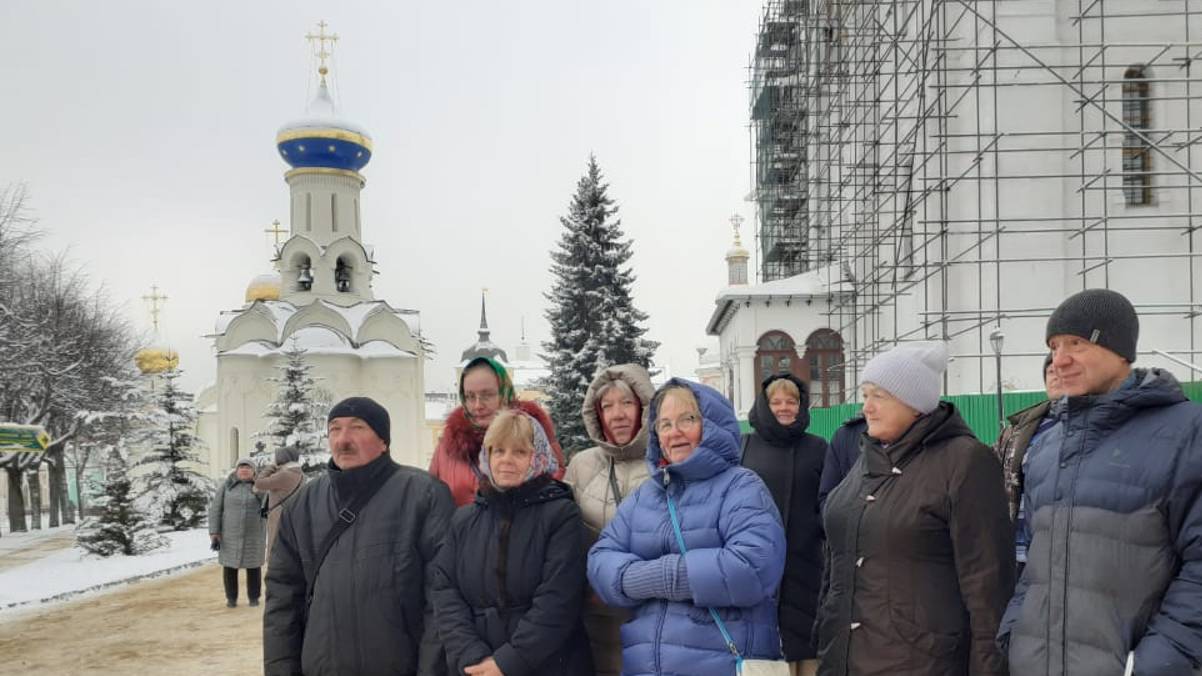 Наше паломничество в Лавру!