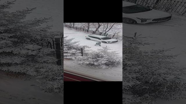 Осенняя зима, снежное настроение