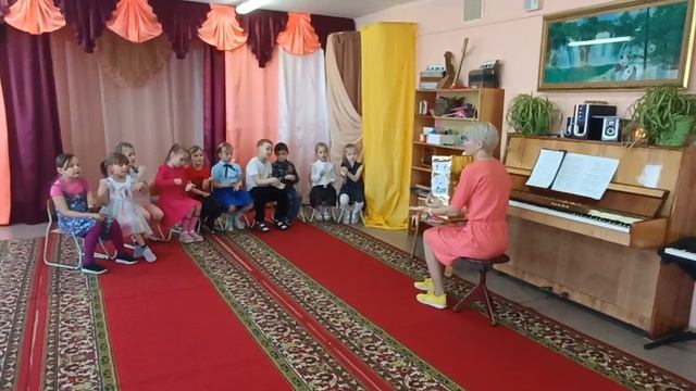 занятие "Мир музыки и танца" (подготовительная)