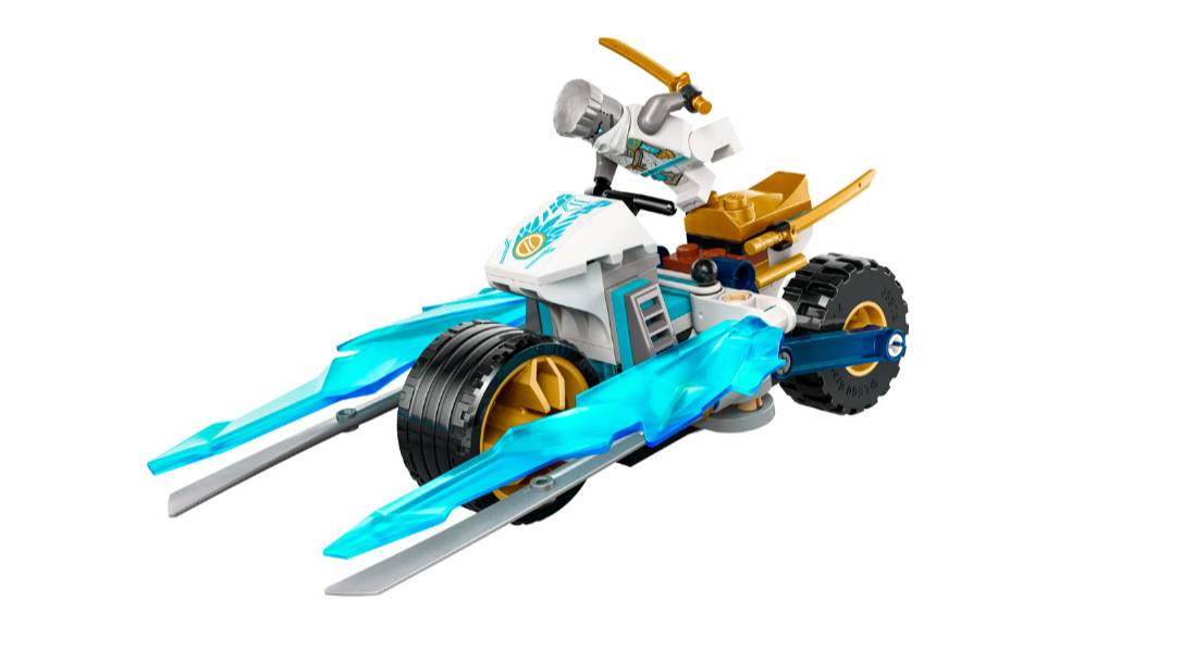 Lego. Лего. мотоцикл. Ледяной мотоцикл Зейна. Ninjago 71816