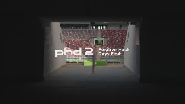 Positive Technologies | Positive Hack Days Fest - Сезон 2: Вселенная в кибербезопасности