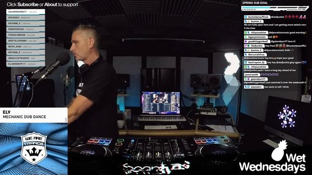 Sean Tyas -Wet Wednesdays /  (16.06.2021) 

Support : ELV - Mechanic Dub Dance