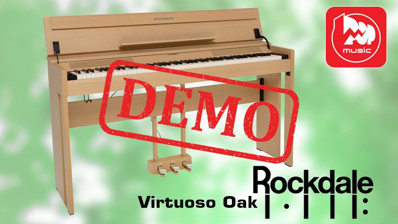 Цифровое пианино ROCKDALE Virtuoso - демонстрация звучания