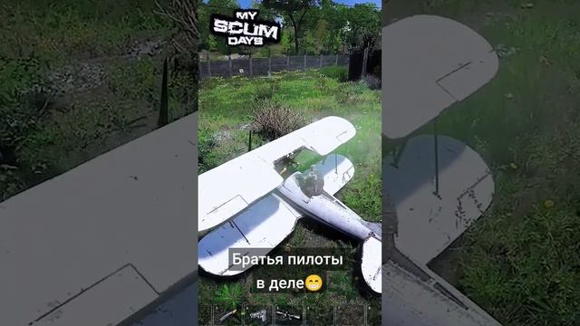 Братья пилоты в деле #shorts #scum #scumday #follow #like #MyScumDays #games #scumsurvival #funny