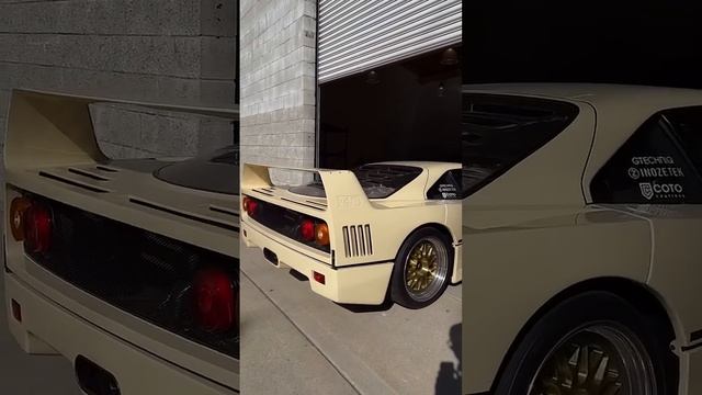 Ferrari F40, с канала -"Rev"- @rev48car #Ferrari #FerrariClubSpb @FerrariClubSpb