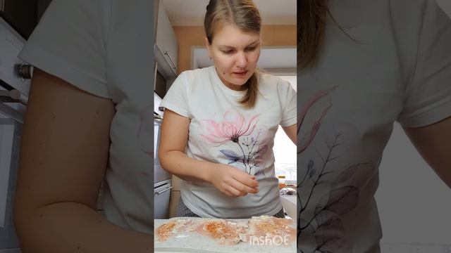 Куриные рулетики с сыром