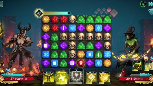 Puzzle Quest 3 - Dok vs Lexsa