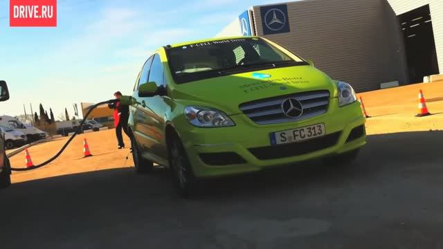 Mercedes-Benz B-Class F-Cell Wold Tour — За кадром